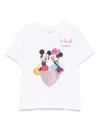 Mc2 Saint Barth Kids' X Disney Elly T-shirt In White