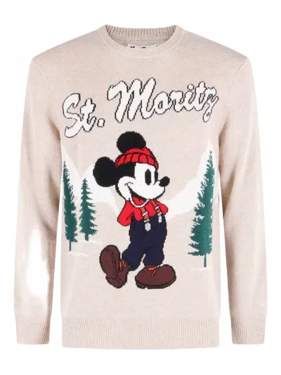 MC2 SAINT BARTH X DISNEY HERON CREW-NECK SWEATER
