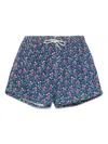 Mc2 Saint Barth X Disney Lighting Swim Shorts In Blue