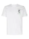 Mc2 Saint Barth Man Cotton T-shirt With Mickey Mouse Print And Embroidery Disney Special Edition