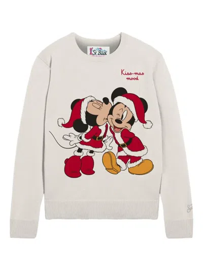 Mc2 Saint Barth Kids' X Disney Princess Jumper In White