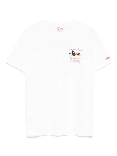 Mc2 Saint Barth X Disney Scrooge-print T-shirt In White