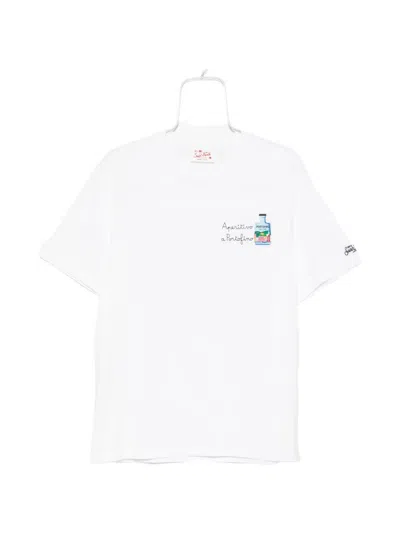 Mc2 Saint Barth X Gin Portofino Embroidered T-shirt In Multi
