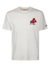 Mc2 Saint Barth X Marvel Spiderman-print Cotton T-shirt In White