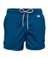Mc2 Saint Barth X Pantone Appliqué-detail Swim Shorts In Blue