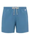Mc2 Saint Barth X Pantone® Drawstring Swim Shorts In Blue
