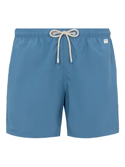 Mc2 Saint Barth X Pantone® Drawstring Swim Shorts In Blue