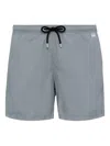 Mc2 Saint Barth X Pantone® Drawstring Swim Shorts In Gray