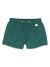 Mc2 Saint Barth X Pantone® Lighthing Pantone Swim Shorts In Green