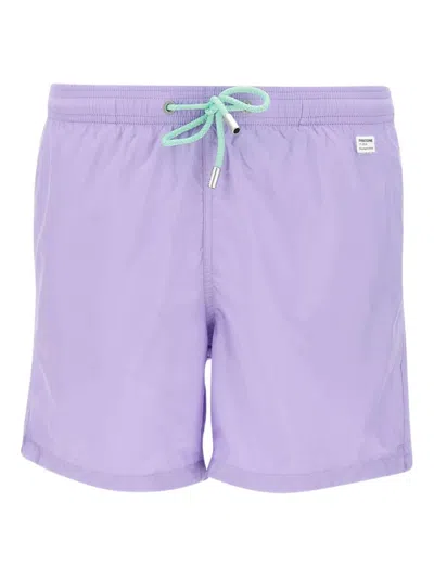 Mc2 Saint Barth X Pantone Lighting Swim Shorts In Purple