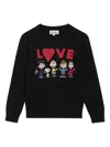 Mc2 Saint Barth X Peanuts Crew-neck Sweater In Black