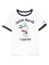 Mc2 Saint Barth X Peanuts Dean T-shirt In White