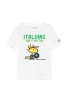 Mc2 Saint Barth X Peanuts Denver T-shirt In White