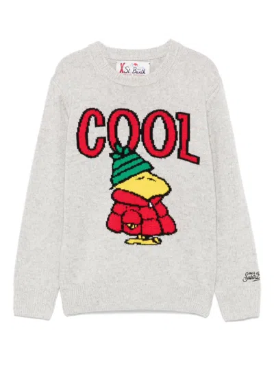 Mc2 Saint Barth Kids' X Peanuts Douglas Sweater In ml
