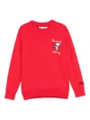Mc2 Saint Barth X Peanuts™ Douglas Sweater In Purple