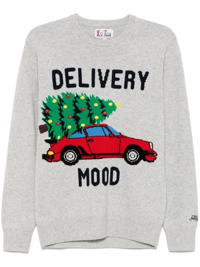 Mc2 Saint Barth X Peanuts™ Heron Sweater In Grey