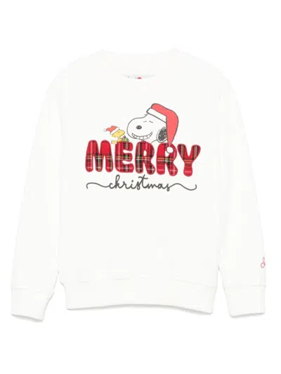 Mc2 Saint Barth Kids' X Peanuts™ Hutton Sweatshirt In Multicolour