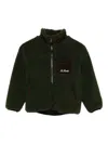 Mc2 Saint Barth X Peanuts Logo-embroidered Jacket In Green