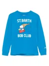 Mc2 Saint Barth X Peanuts Luton T-shirt In Blue