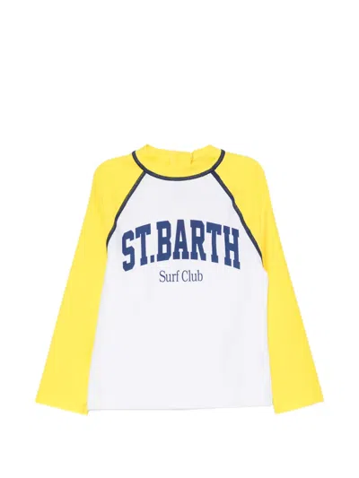 Mc2 Saint Barth Kids' X Peanuts Moorish Raglan-sleeves T-shirt In White