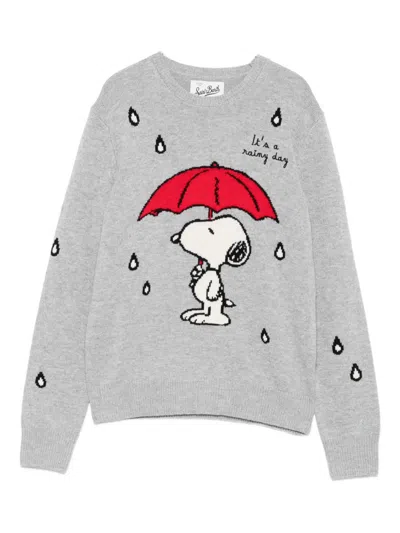Mc2 Saint Barth X Peanuts™ New Queen Sweater In Gray