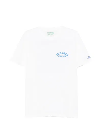 Mc2 Saint Barth X Peanuts Portland Graphic-print T-shirt In White