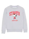 Mc2 Saint Barth X Peanuts Printed Sweatshirt In Gray