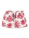 Mc2 Saint Barth X Rick Dick Jean Swim Shorts In Neutrals