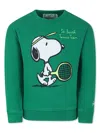 Mc2 Saint Barth X Snoopy Peanuts Sweatshirt In Green
