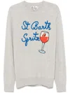 Mc2 Saint Barth X Spritz Heron Sweater In Grey