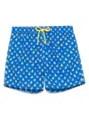 Mc2 Saint Barth X S.s.c. Napoli Ducky Napoli Shades-print Swim Shorts In Blue