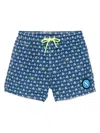 Mc2 Saint Barth X Ssc Napoli Lighting Micro Fantasy Swim Shorts In Blue