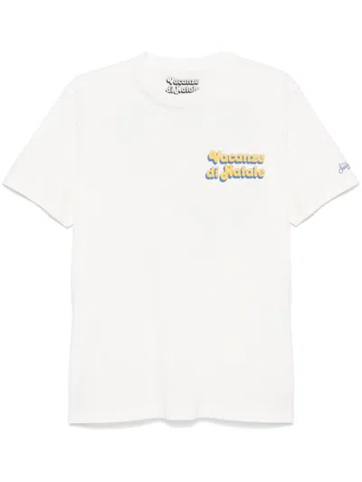 Mc2 Saint Barth X St. Moritz Arnott T-shirt In White