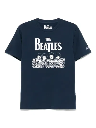 Mc2 Saint Barth X The Beatles Graphic-print T-shirt In Blue