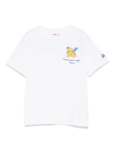 Mc2 Saint Barth X The Simpsons Bart T-shirt In 白色