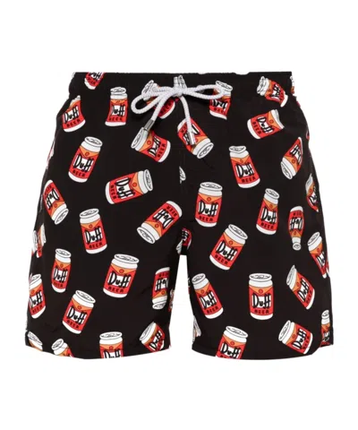 Mc2 Saint Barth X The Simpsons Gustavia Swim Shorts In Multi