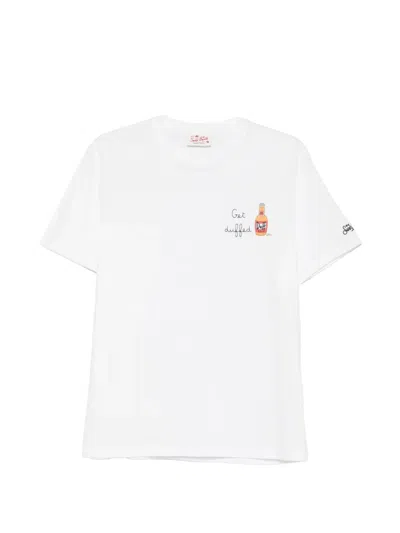 Mc2 Saint Barth X The Simpsons Portofino Round-neck T-shirt In White