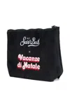Mc2 Saint Barth X Vacanze Di Natale Aline Clutch Bag In Black
