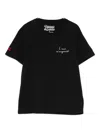Mc2 Saint Barth X Vacanze Di Natale Emilie W Short-sleeve T-shirt In Black
