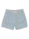 Mc2 Saint Barth Lighting Swim Shorts In Blue