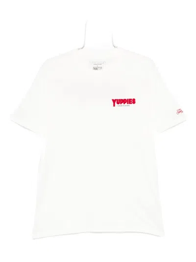 Mc2 Saint Barth X Yuppies T-shirt In White