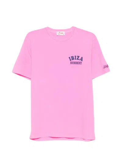 Mc2 Saint Barth Xpeanuts Portland Graphic-print T-shirt In Pink