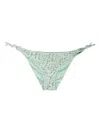 Mc2 Saint Barth Yali Bikini Bottoms In Green