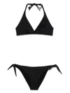 Mc2 Saint Barth Yali Bikini Set In Black