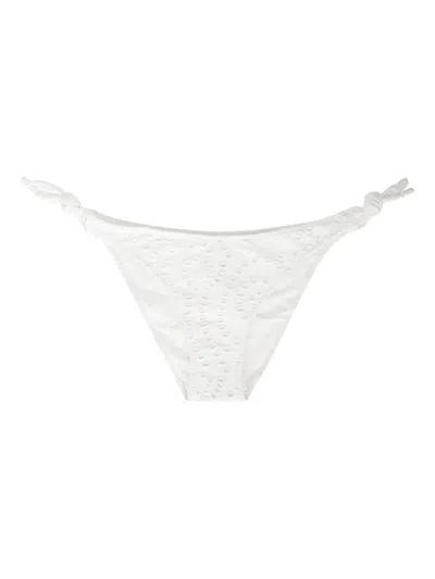 MC2 SAINT BARTH YALI EYELET-DETAIL LACE-UP SWIM BRIEFS