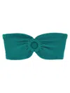Mc2 Saint Barth 'yulia' Bikini Top In Blue
