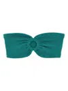 Mc2 Saint Barth 'yulia' Bikini Top In Green