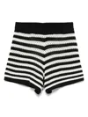 Mc2 Saint Barth Yvette Shorts In Black