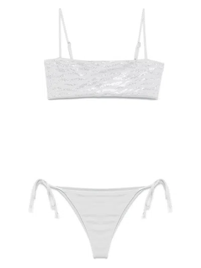 Mc2 Saint Barth Zebra-print Bikini