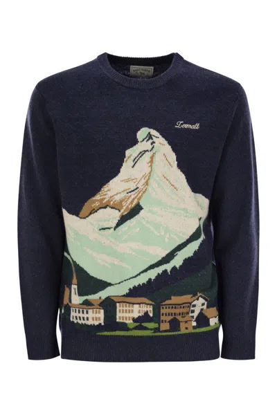 MC2 SAINT BARTH MC2 SAINT BARTH ZERMATT WOOL AND CASHMERE BLEND JUMPER